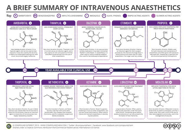 A Brief Guide to Intravenous Anaesthetics