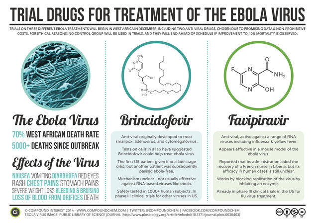 Trial Drugs for Treatment of the Ebola Virus