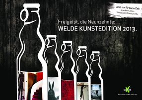 "Freigeist, die Neunzehnte" - Braumanufaktur Welde bringt wieder die Kunst in den Kasten