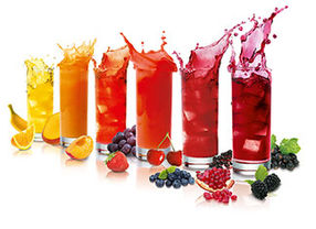 Natürliche Farbvielfalt für Getränke