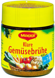 Maggi ruft vorsorglich "Klare Gemüsebrühe" im Glas zurück