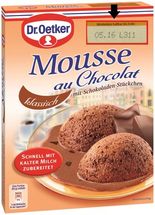Dr. Oetker ruft Dessert-Pulver „Mousse au Chocolat klassisch“ wegen Hühnereiweiß zurück