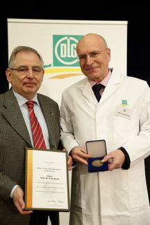 DLG-Ehrung für Prof. Dr.-Ing. Fritz Jacob (Forschungszentrum Weihenstephan für Brau- und Lebensmittelqualität)