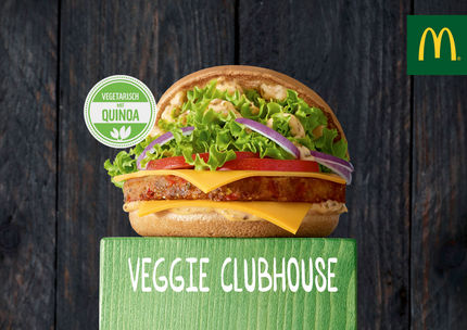 McDonald's präsentiert: Clubhouse jetzt auch vegetarisch