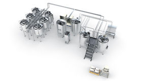 Steinecker MicroCube brewhouse concept for brew sizes of five or ten hectolitres.