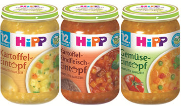 NEU: Köstliche HiPP Eintöpfe in drei Varianten