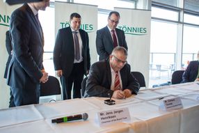 Tönnies und Tican unterzeichnen Übernahme-Vertrag in Kopenhagen