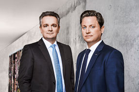 Die Bizerba Geschäftsführer v.l. Stefan Junker und Andreas Wilhelm Kraut, Vorsitzender und Gesellschafter der Bizerba GmbH & Co. KG (Quelle: Bizerba)
