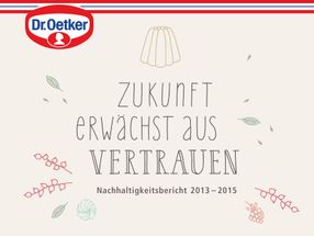 Neuer Dr. Oetker Nachhaltigkeitsbericht