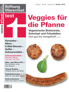 Fleischersatz:  6 von 20 Produkten haben ein Schadstoffproblem