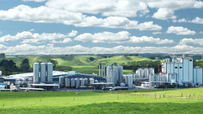 Fig.: GEA installed the world’s most efficient milk powder plant in Lichfield, South Waikato, New Zealand.
