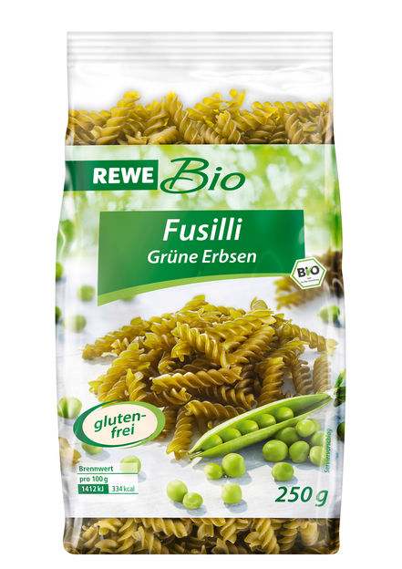 REWE Bio Pasta aus grünen Erbsen oder roten Linsen - Clevere Alternative, voller Genuss