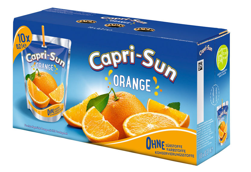 Capri-Sonne wird Capri-Sun