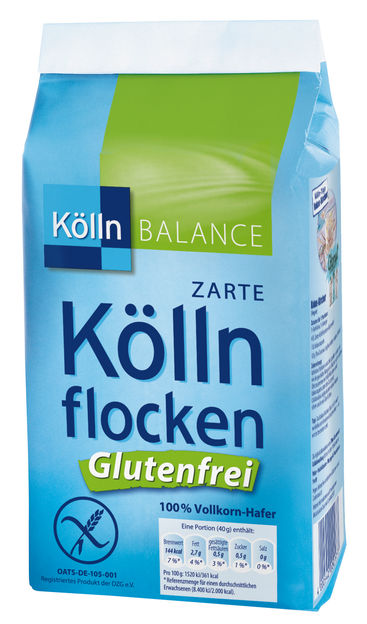 Zarte Köllnflocken Glutenfrei - Neuigkeiten von Kölln - Endlich mehr Freiheit genießen