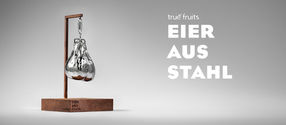 „ Eier aus Stahl “ - Award :  true fruits ehrt  Sodastream für  Mut & Standhaftigkeit
