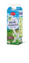 Ab Anfang Mai 2017 bietet Lidl Deutschland in ausgewählten Regionen im Norden Deutschlands unter der Eigenmarke "Milbona" Weidemilch mit dem neuen Siegel "Pro Weideland - Deutsche Weidecharta" an.