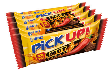 PiCK UP! Riegel „Mutprobe“ von Mai bis Juli im Handel