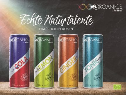 Red Bull präsentiert neue Bio-Erfrischungsgetränke