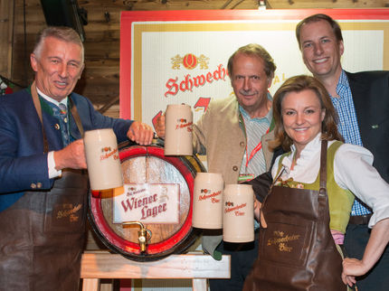 Claudia Wiesner und Helmut Mödlhammer wurden zu den Bierbotschaftern des Jahres 2017 ernannt