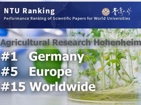 Rankings 2017 Uni Hohenheim ist vierfache Nr. 1 in Agrarforschung & Food Sciences