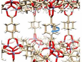 'Gyroscope' molecules form crystal that's both solid and full of motion