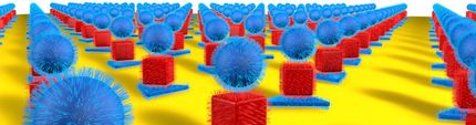 Using DNA, nanoparticles and lithography to make optically active structures