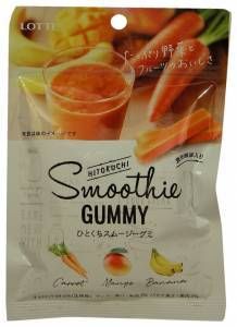 Lotte Bite-Sized Smoothie Gummies, Lotte, Japan