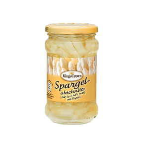 Produkt Rückruf: King`s Crown Spargelabschnitte, 314 ml Glas