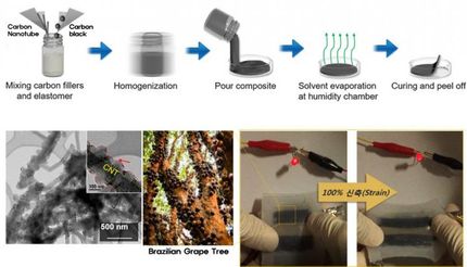 Highly stretchable aqueous batteries developed