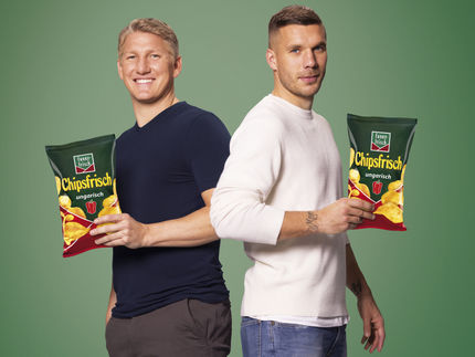 funny-frisch Markenbotschafter Bastian Schweinsteiger & Lukas Podolski