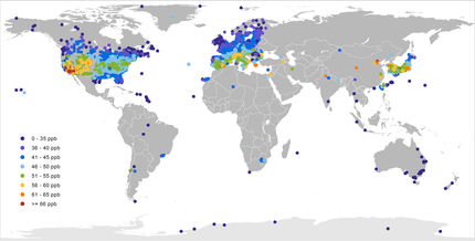 Ozon-Belastung: Diese Regionen sind weltweit am stärksten betroffen