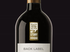 My Story Wine Label Bottle