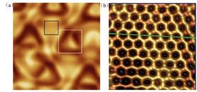 Boron can form a purely honeycomb, graphene-like 2-D structure
