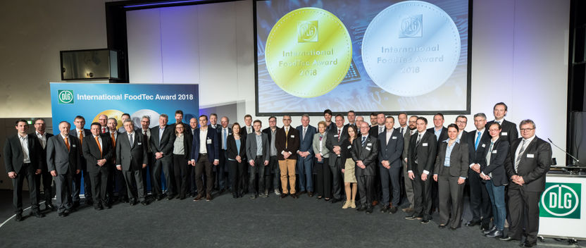 Die Gewinner des International FoodTec Award 2018