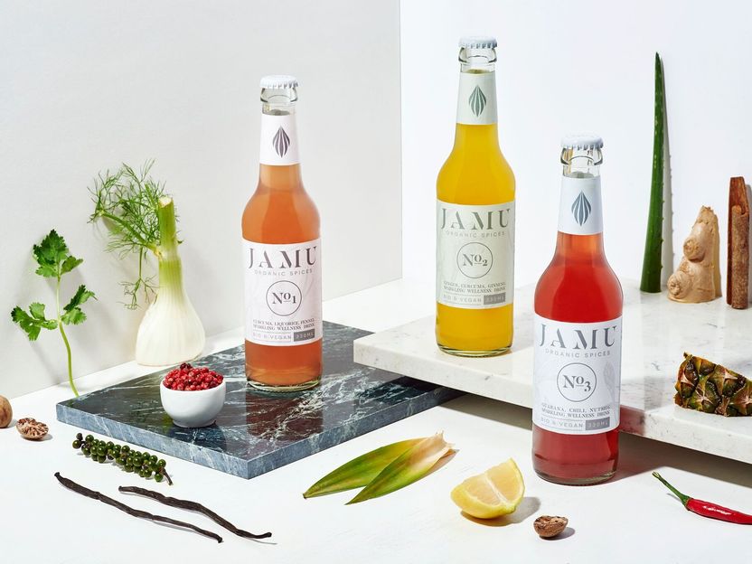 JAMU Organic Spices rollt den	Markt der Wellnessgetränke auf - Bioaktive Pflanzenstoffe mit Superkräften und	tausendjähriger Tradition