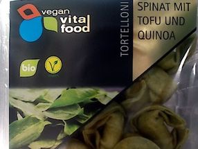 Produktrückruf: Vegane Bio Tortelloni der Sorten Spinat Tofu und Rote Linsen