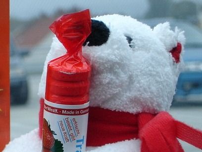 Bunte Drops und lustige Bärchen mit Vitaminen