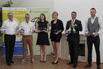 v.l.n.r. Andreas Franz Schubert (aquaRömer GmbH & Co. KG), Wolfgang Sum (Peterstaler Mineralquellen GmbH), Ina Neleßen (Deutsche Sinalco GmbH Markengetränke & Co. KG und RheinfelsQuellen H. Hövelmann GmbH & Co. KG), Denise Kim Kaufmann (Winkels Getränke Holding – alwa Mineralbrunnen GmbH), Volker Rapp (Franken Brunnen GmbH & Co. KG), Christoph Jäckle (Euroglas Verpackungsgesellschaft m.b.H.)