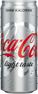 Coca-Cola light taste im neuen Full-Silver-Look