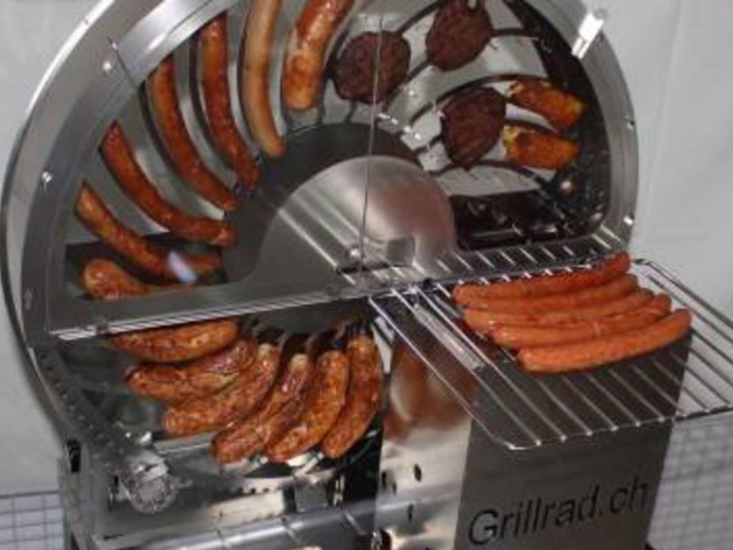 Grill-Revolution: Die Wurst vom Rad - Idee überzeugt beim SÜFFA-Innovationspreises 2018 / Auch Spülspezialist Winterhalter Deutschland ausgezeichnet