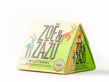 ZOE & ZAZU GOAT CHEESE PACKAGING Verpackungshersteller: Model Markeninhaber: Emmi Schweiz