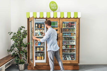 Der intelligente Kühlschrank von HelloFreshGO.