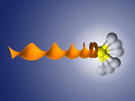 Korkenzieher-Laser lässt Moleküle um ausgewählte Achse rotieren