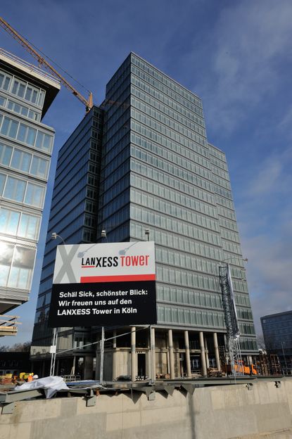 Ehemaliges Lufthansa-Gebäude wird zu "LANXESS Tower" - Einzug im zweiten Halbjahr 2013