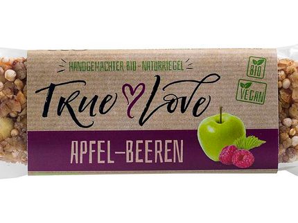 TRUE LOVE Apfel-Beeren Riegel - und 15 weitere Sorten jetzt bei Maximarkt erhältlich