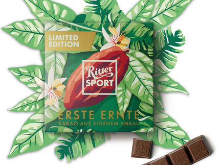 Ritter Sport präsentiert Limited Edition mit Kakao aus Eigenanbau
