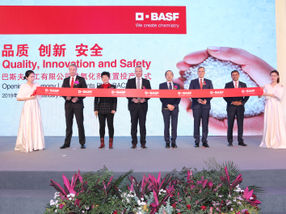 BASF eröffnet die erste Stufe der neuen Produktionsanlage für Antioxidantien in Shanghai