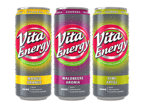 Vita Cola bringt drei neue Vita Energy-Drinks