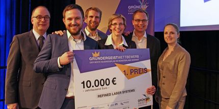 Start-up der Uni Münster gewinnt „Gründergeistwettbewerb“