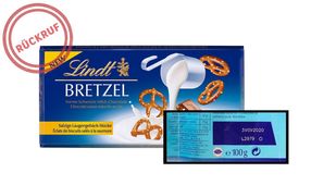 Lindt & Sprüngli ruft Tafelschokolade "Milch Bretzel" zurück